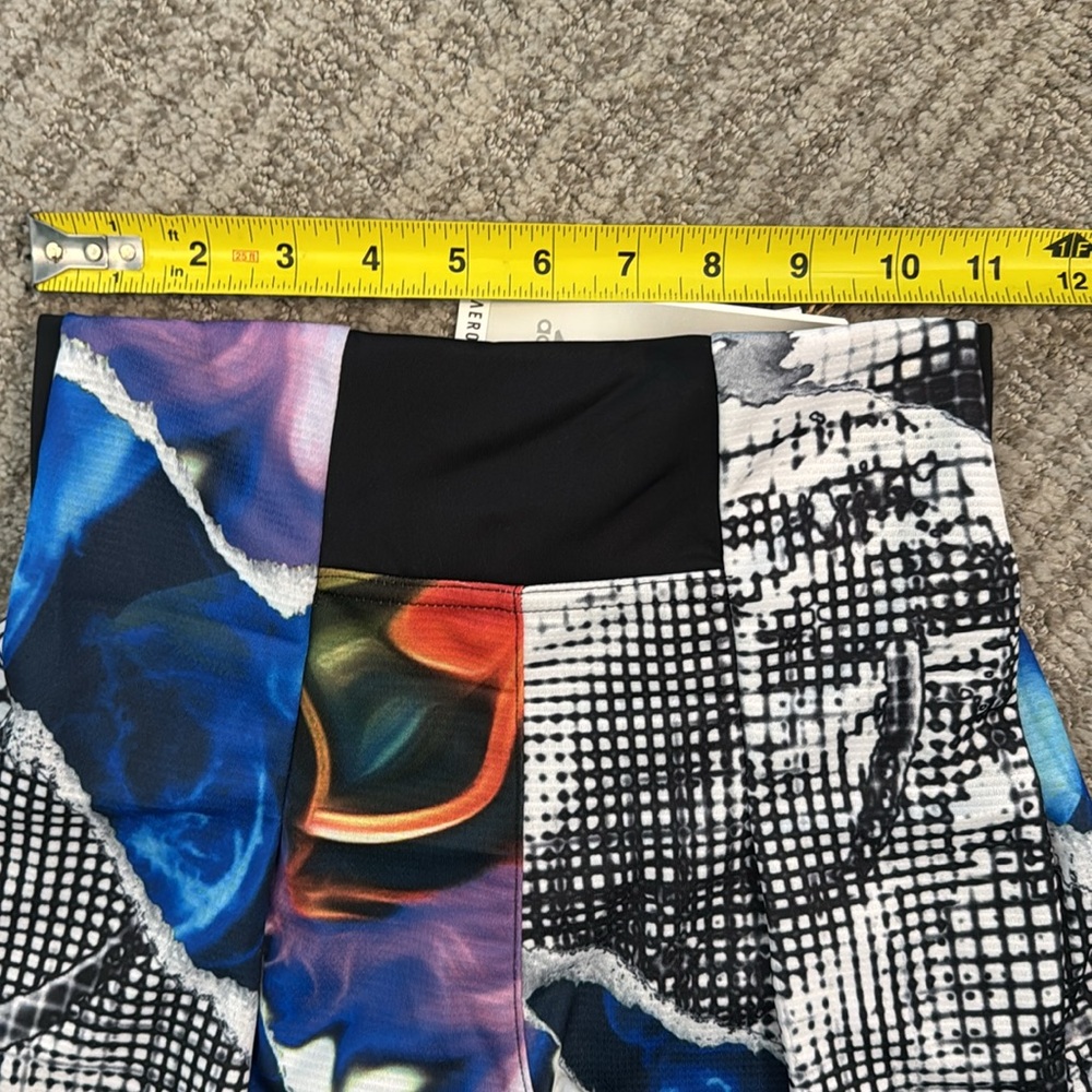NEW Adidas XS Women's Tennis Us Series Printed Shorts, Black blue athletic NWT - Picture 7 of 12